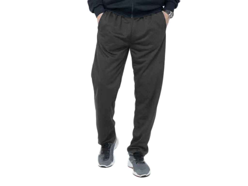 Спортивні штани сірий чол манжет на флісі арт.KIT407-1003A р.L ТМNICOLAS
