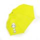 Зонт детский трость полуавтомат со свистком ткань принт 58см D90см жёлтый (771). Зображення №2