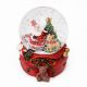 Фигурка Снежный шар Санта и олень 9х6 см 16016-011. Зображення №2