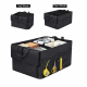 Сумка-органайзер у багажник каркасна 530х380х260мм чорна тканина PVC "Elegant Travel Maxi" 100679. Зображення №3