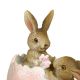 Статуэтка Пасхальные кролики 9х10 см 12007-084. Зображення №3