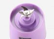 Портативный фитнес-блендер молочных коктейлей Kanglipu Juice Purple 380 мл с USB зарядкой фиолетовый (3172). Зображення №5
