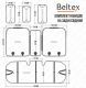 Накидки сидінь преміум класу велюр "Beltex" New York Чорний (black) Повний комплект BX84100. Зображення №8