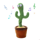 Кактус танцюючий співаючий 120 пісень, з підсвічуванням Dancing Cactus 3*AAA. Зображення №2