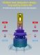 Лампа LED H1 радіатор+кулер 56w/6000lm / 6000K 9-18V G1 5530 Chip 12 міс. гарантія. Зображення №4